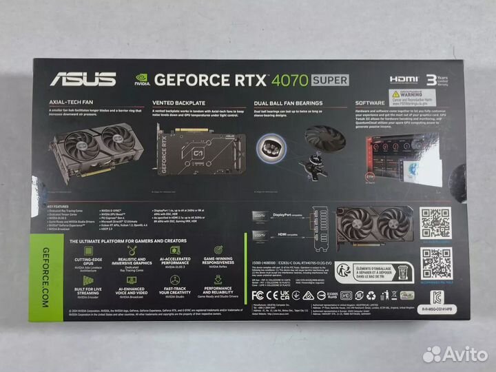 Asus RTX 4070 super OC 12GB