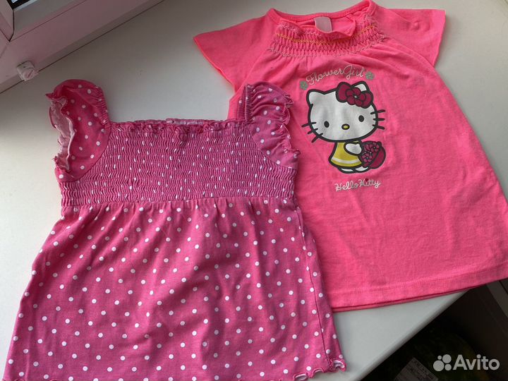 Летняя детская одежда на 1 годик