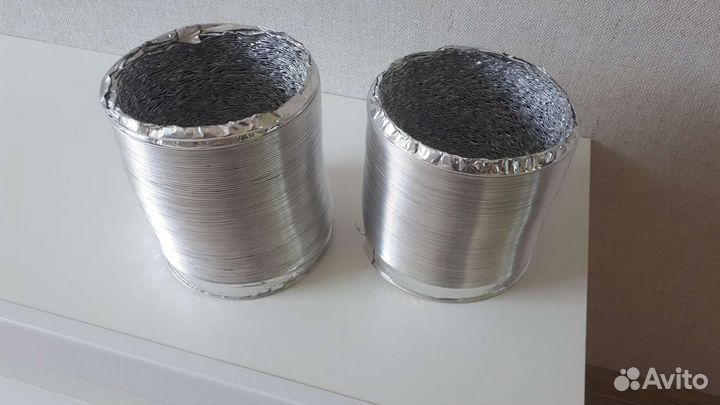 Воздуховод гибкий D 150 металл 2,7м