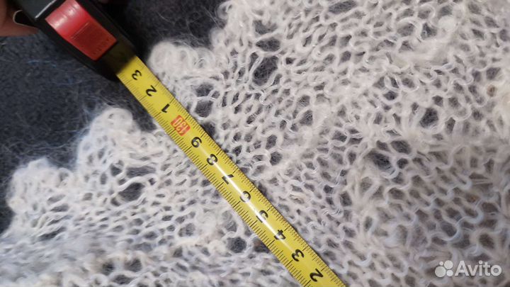 Шаль пуховая ручная работа