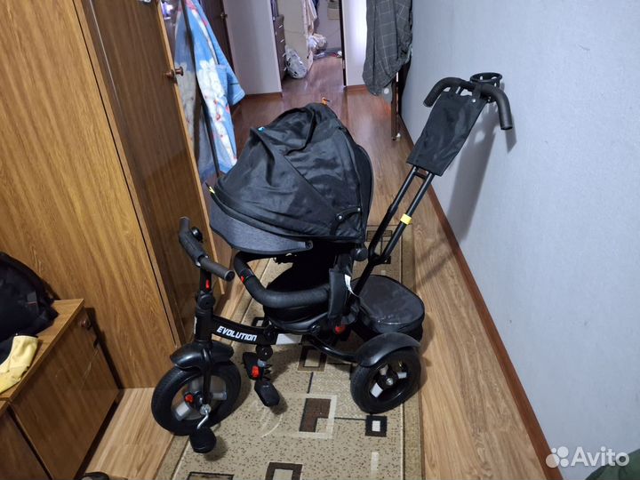 Детский трехколесный велосипед новый