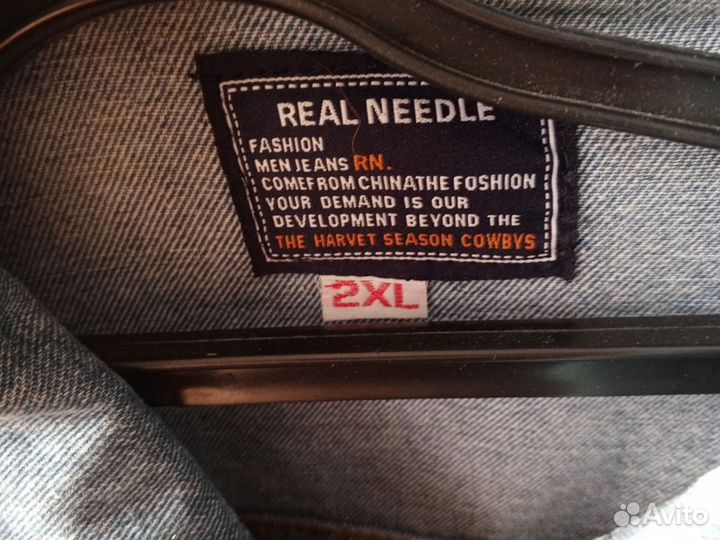 Джинсовая куртка мужская