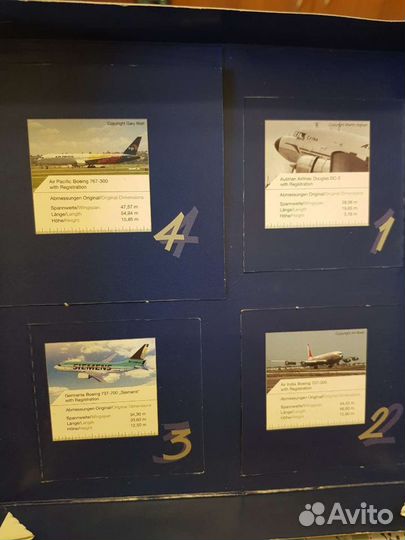 Модели самолетов 1:500 herpa