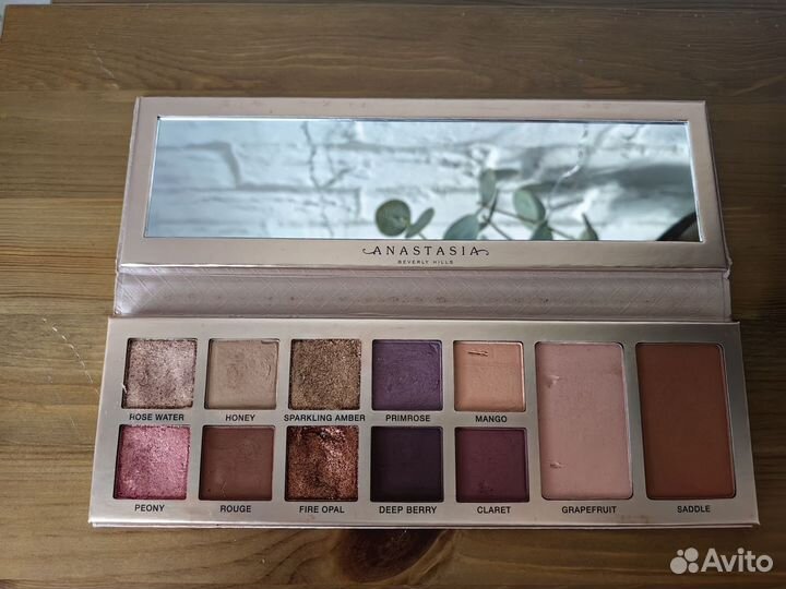 Палетка теней anastasia beverly hills