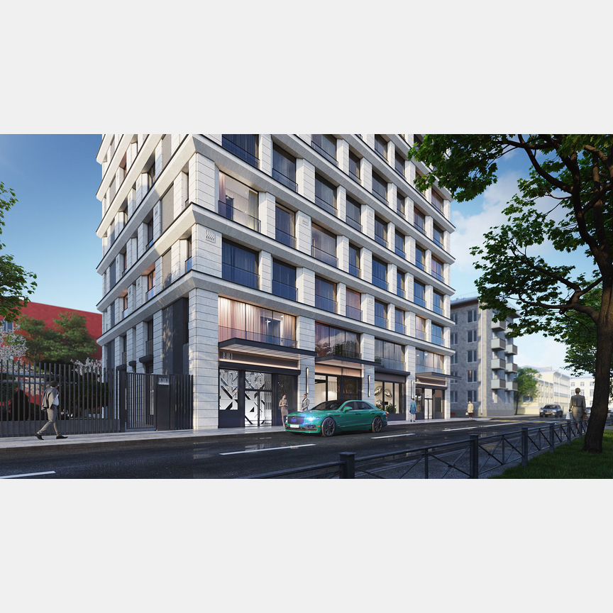 1-к. квартира, 45,3 м², 7/11 эт.