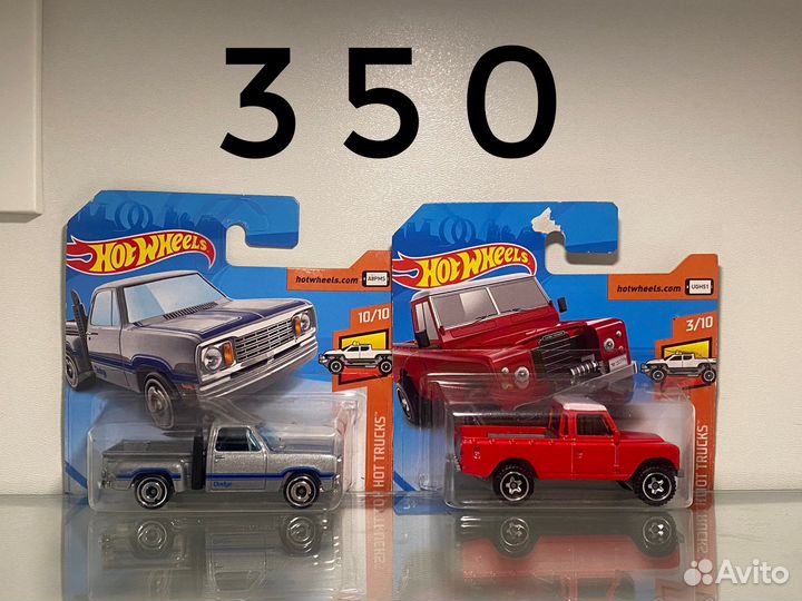 Hot wheels Пикапы