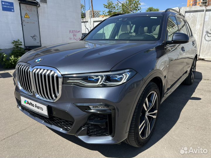 BMW X7 3.0 AT, 2019, 115 000 км