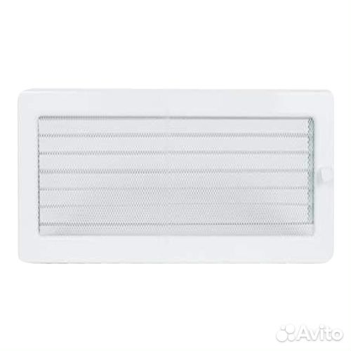 Вентиляционная решетка 170х300 мм. белый с жалюзи
