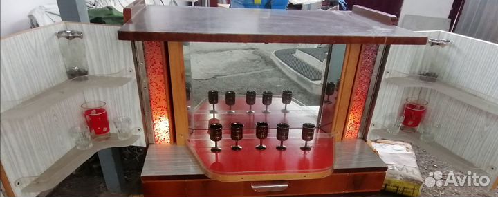 Мини бар из дерева