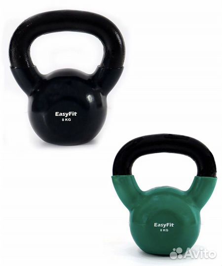 Гиря обрезиненная 4кг 6кг 8кг 10кг 12кг 14кг 16кг