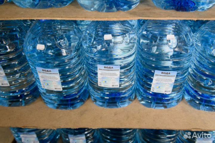 Вода дистиллированная 10л