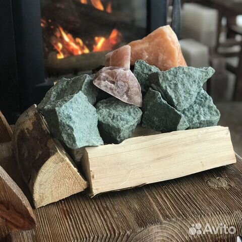Камень для бани: жадеит, нефрит, яшма, кварц, соль