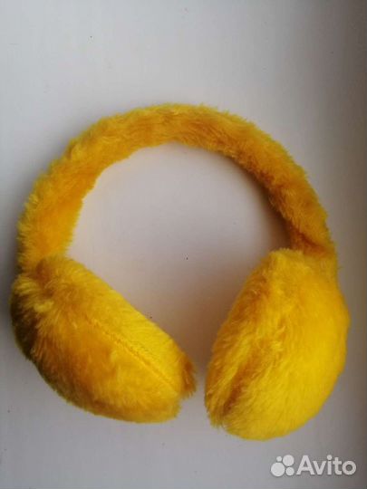 Меховые наушники
