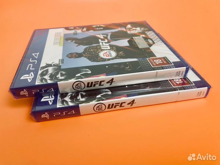 UFC 4 PS4 диск (новый)