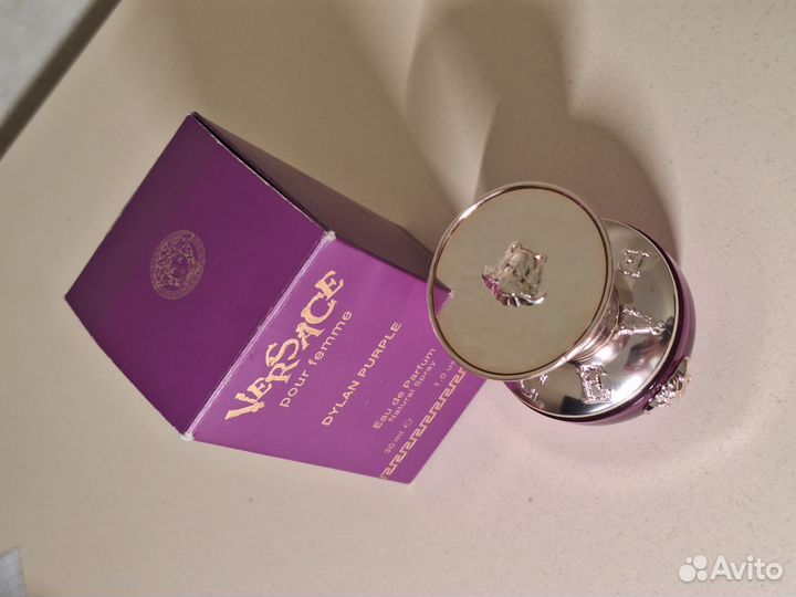 Пустой флакон versace dylan purple