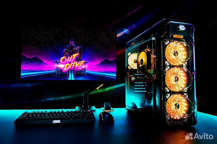 Игровой пк Ryzen 5-5600 + RTX 3060 12GB / RTX 2060