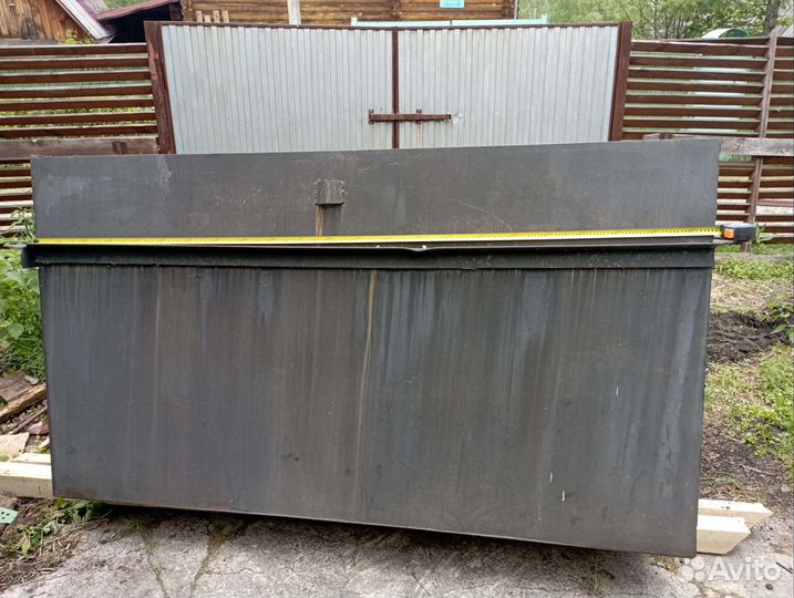 Бак для воды металлический