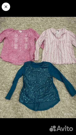 Пакет одежды на девочку 116 -122