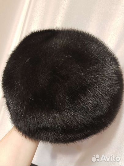 Шапка норковая женская