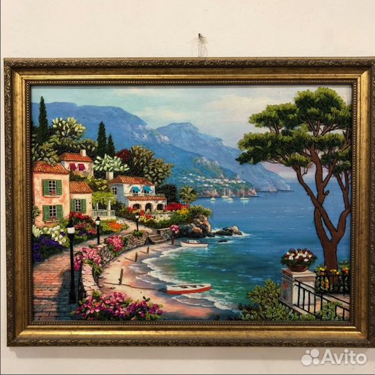 Картина лентами