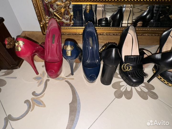 Обувь туфли louis vuitton gucci casadei