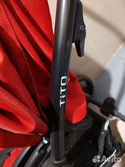 Коляска bebetto tito jeans 2 в 1