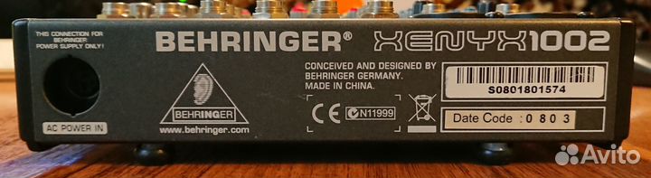 Behringer Xenyx 1002