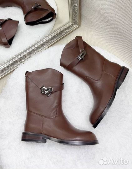 Сапоги hermes женские 2 цвета