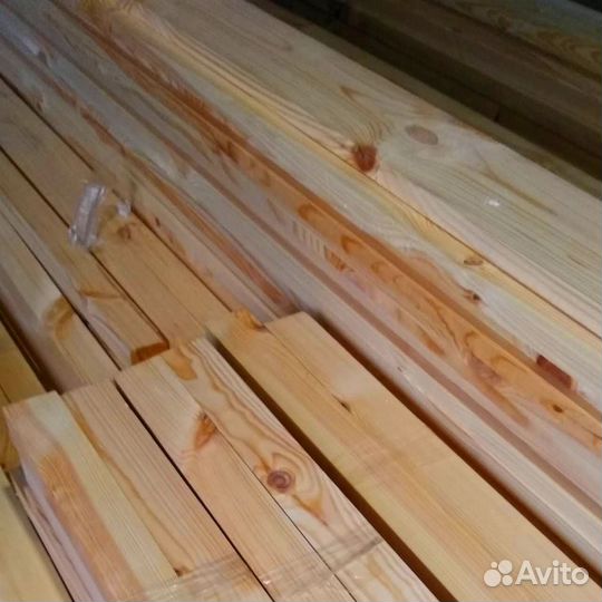 Пиленая доска 50х100х6000мм, сосна, от производите