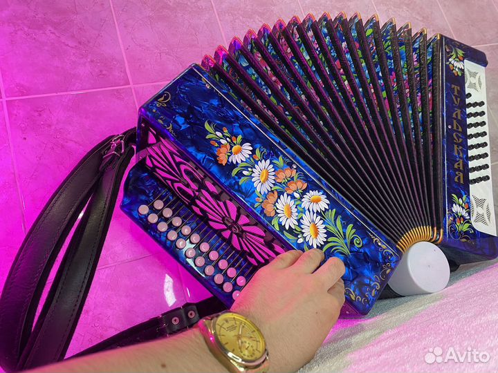 Новая Тульская гармонь 301 М Фа мажор Перламутр