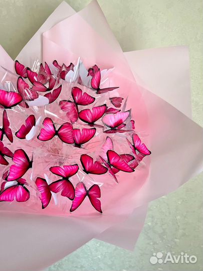 Букет с бабочками