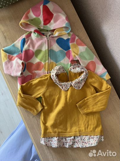 Вещи пакетом на девочку 80 86 hm zara