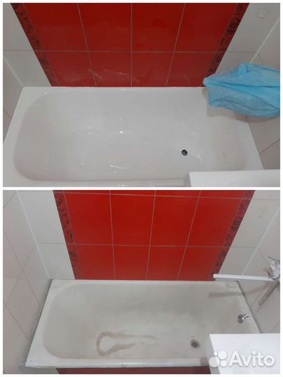 Реставрация ванны сантехника
