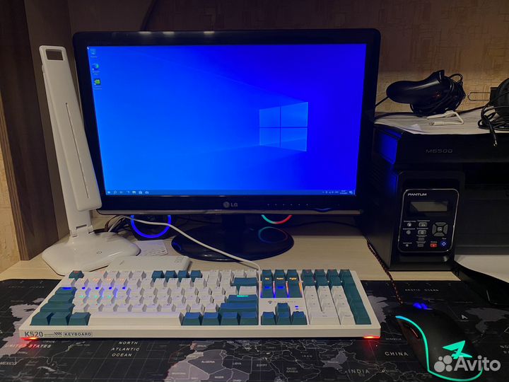 Игровой компьютер с девайсами