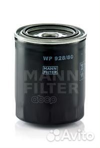 Фильтр масляный mann-filter WP 928/80 toyota LC