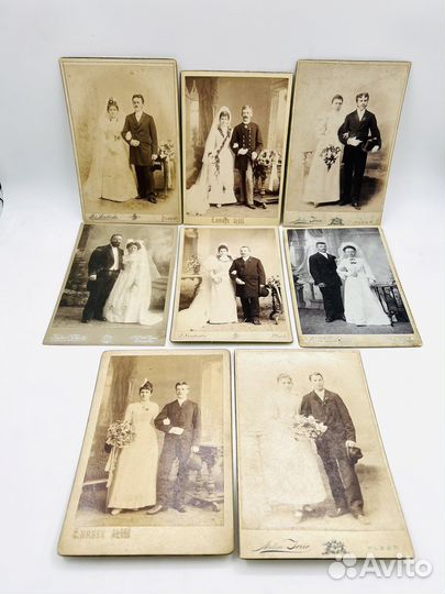 Фотография Старинная Свадебная Подборка 8 шт