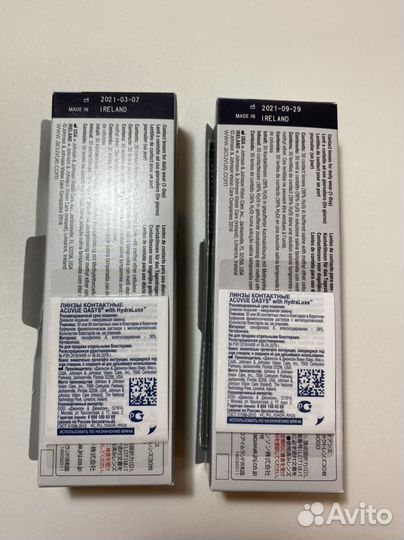 Ежедневные линзы Acuvue Oasys HidraLuxe 1-Day