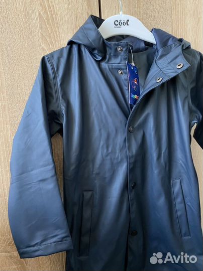 Дождевик новый парка непромокаемый