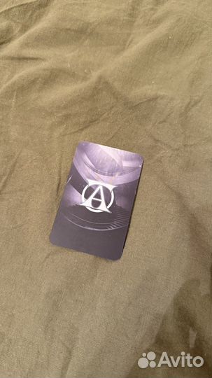 Карта ateez san сан pop up towards the light