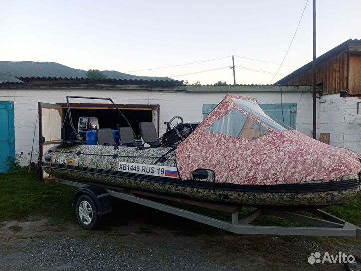 Лодка водомётноя солар 520