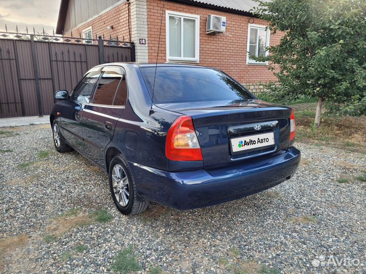 Hyundai Accent 1.5 МТ, 2008, 199 000 км