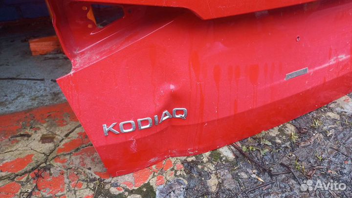 Крышка багажника на шкода кодиак