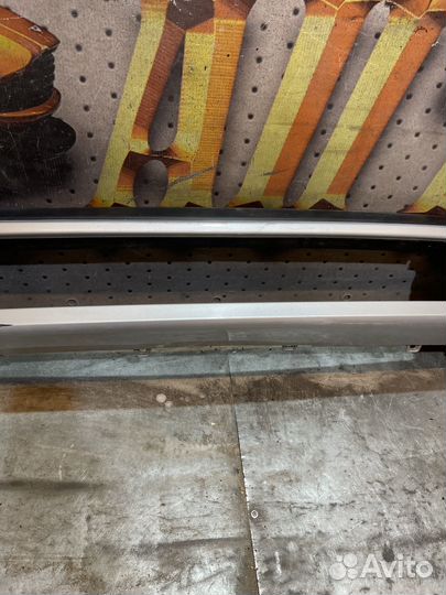 Накладка переднего бампера Mitsubishi Outlander 3