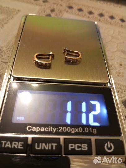 Золотые серьги для девочек