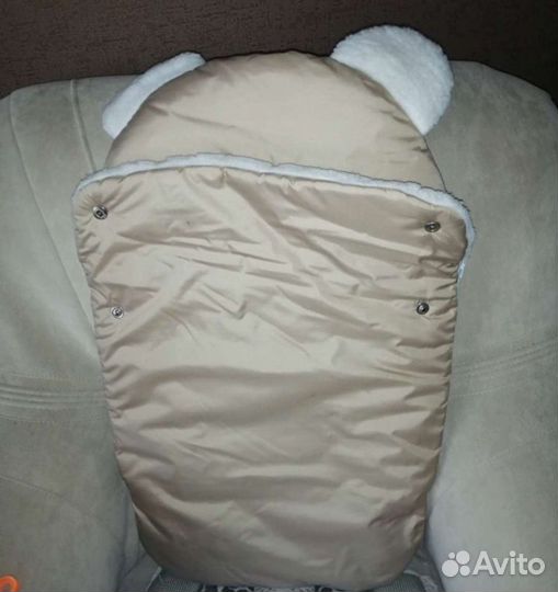 Конверт на выписку зимний, в коляску