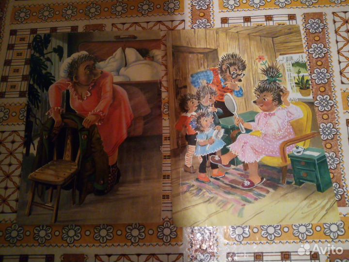 Открытка Семейство Ёжиков. Берлин