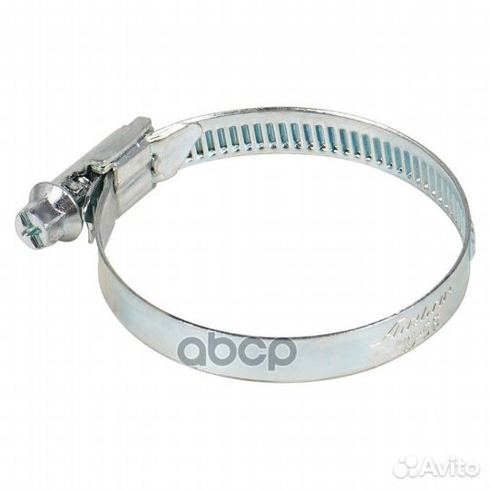 Хомут 40-60/9 мм, червячный, оцинкованный (W1), 1