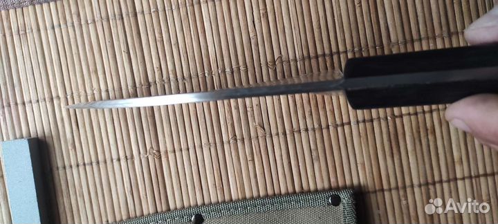 Сербский кованый нож с ножнами