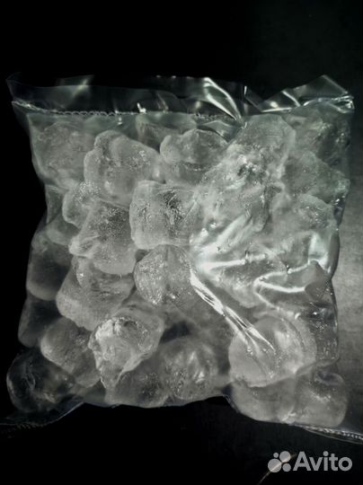 Доставка пищевого льда 1 кг