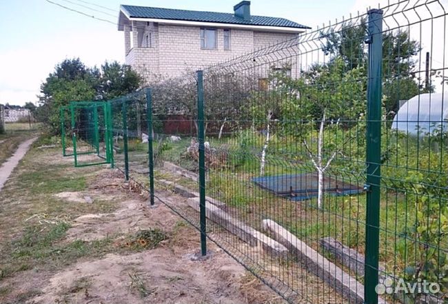 Забор из 3д сетки